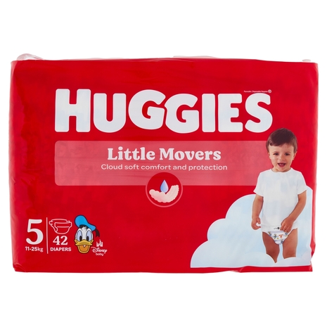 Huggies ultra comfort Pannolini 5 11-25 Kg 42 pz